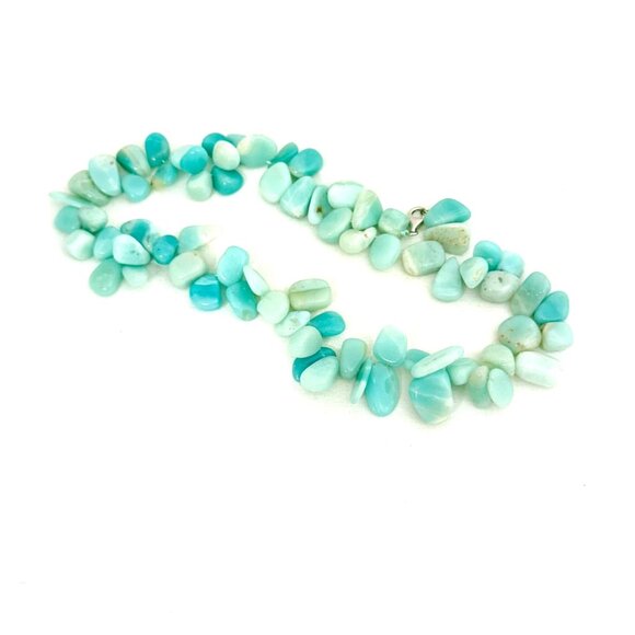 Chunky Amazonite Necklace - Approx. 16" - NWOT - Picture 3 of 7